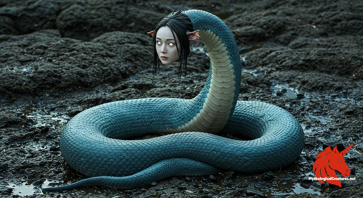 Nure-onna - Represents the mysterious dangers of the sea and the unpredictable nature of supernatural forces.