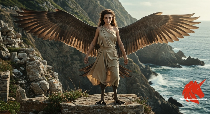 Depiction of Ocypete Discover another mythical creature