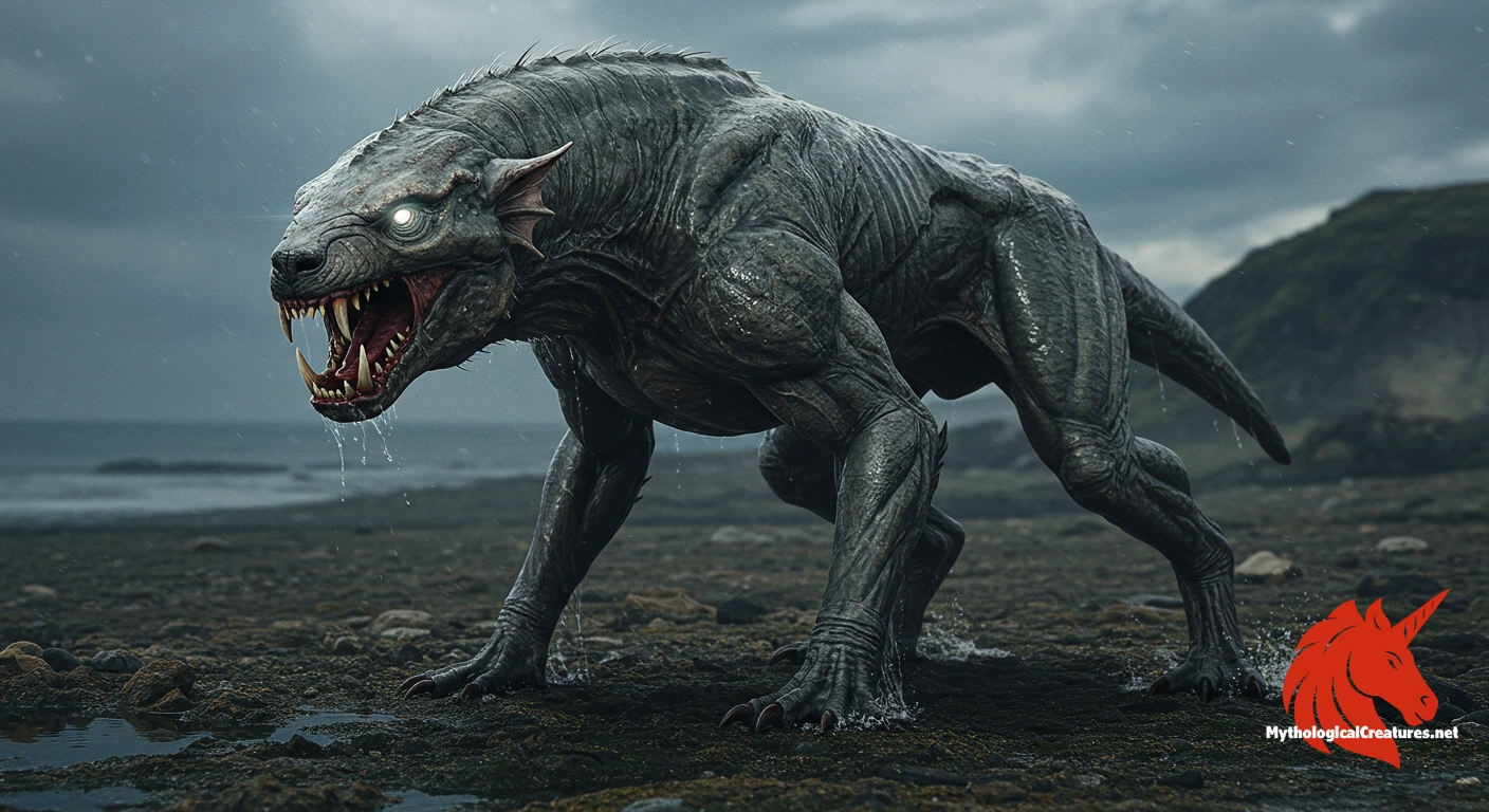 Onchú - The Onchú embodies a fearsome and venomous presence in Irish mythology and has significantly influenced heraldic symbolism. Onchú - The Onchú embodies a fearsome and venomous presence in Irish mythology and has significantly influenced heraldic symbolism.