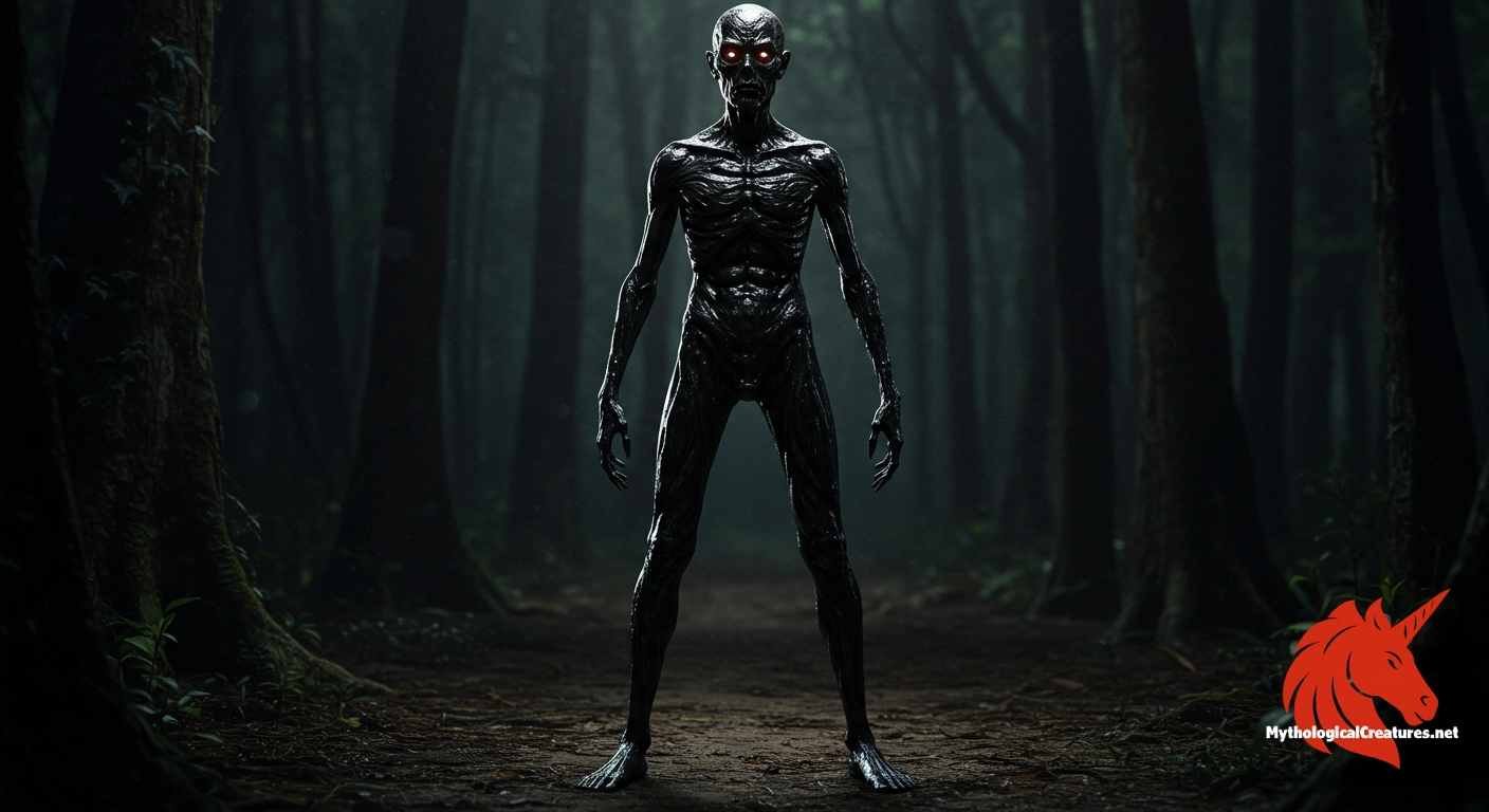 Orang Minyak - Serves as a warning and embodiment of supernatural terror in Malay folklore Orang Minyak - Serves as a warning and embodiment of supernatural terror in Malay folklore