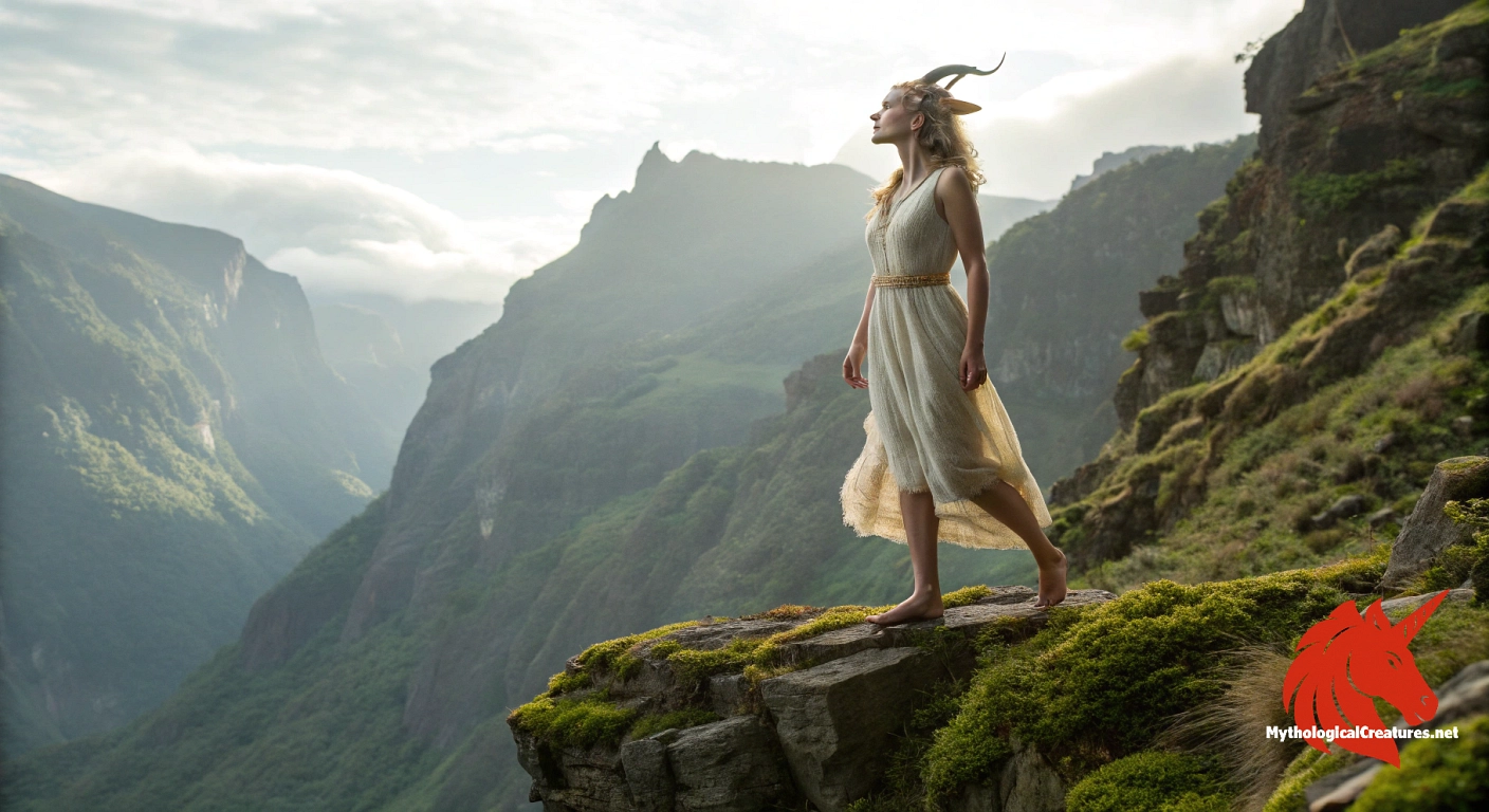 Othreis - Othreis represents the enduring spirit of the mountainous regions of Greece and highlights the close intertwining of nature with divine forces through her relationships with Zeus and Apollo.