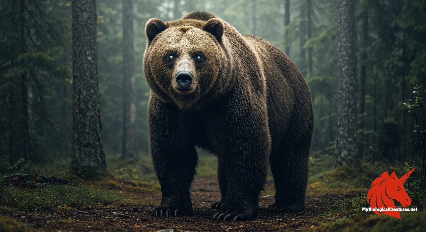 Otso - Central figure in Finnish animistic and neopagan traditions, symbolizing strength, wisdom, and the sacred nature of the bear.