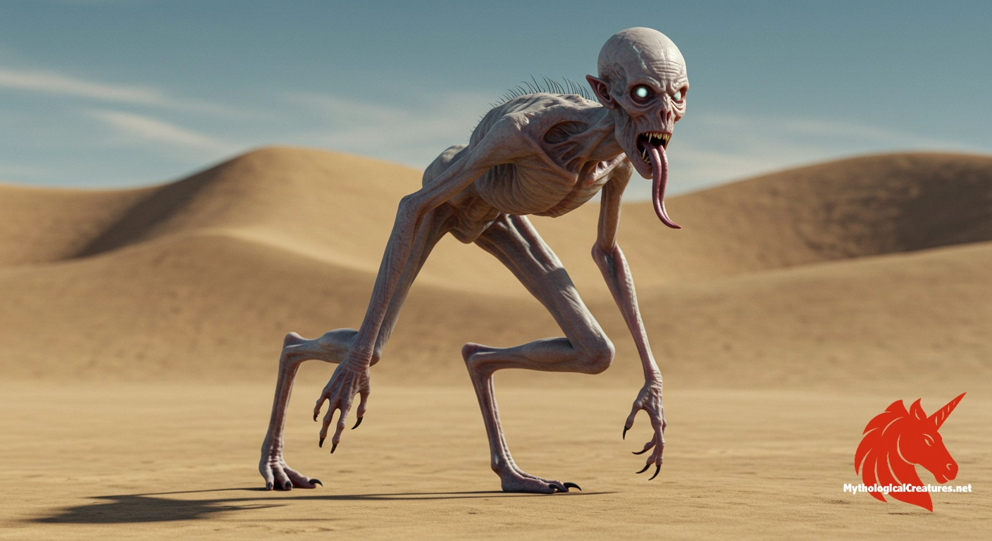 Palis - Acts as a cautionary symbol of nocturnal peril in desert legends.