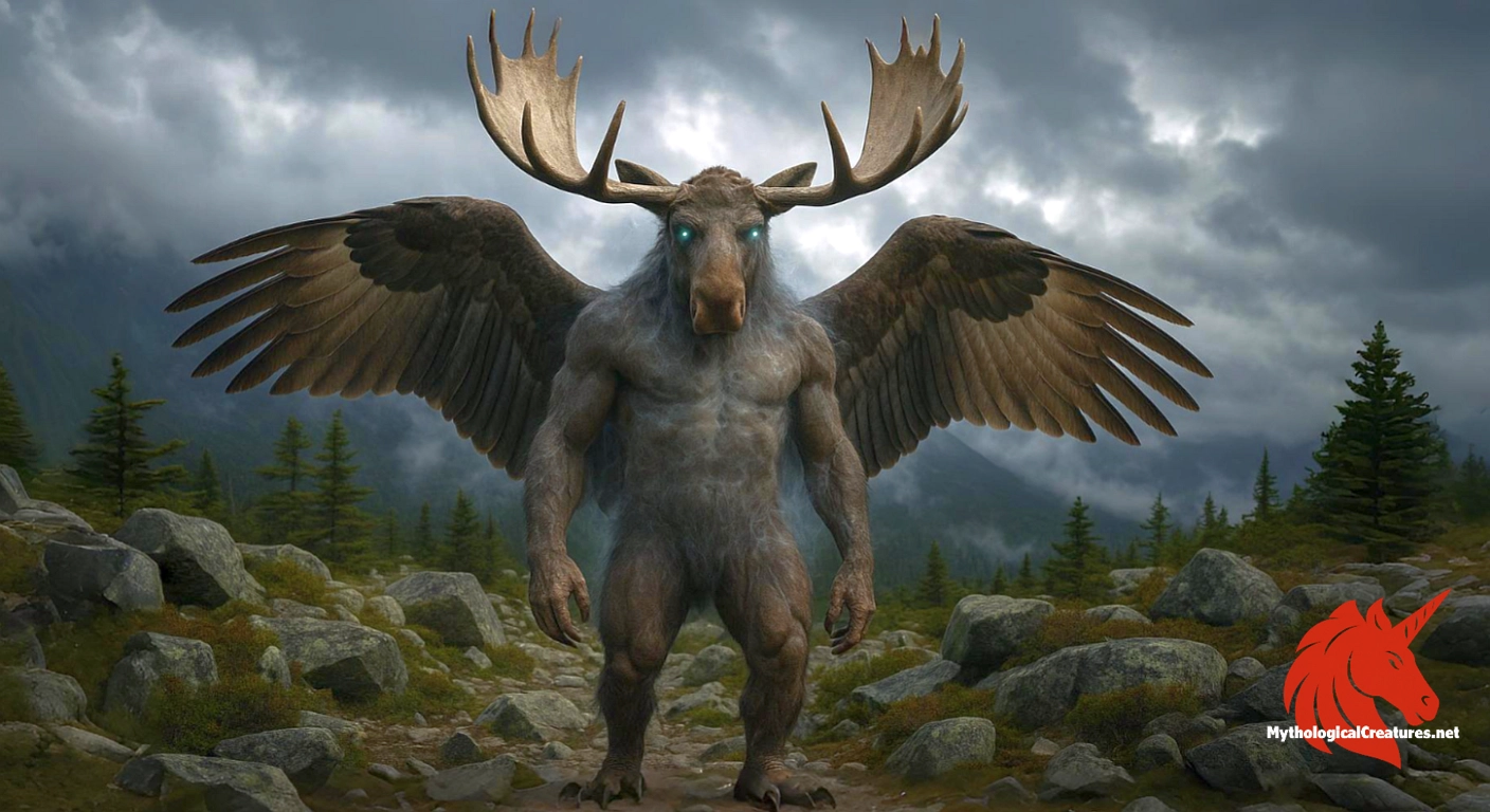 Pamola - A central mythological figure whose fearsome presence helped preserve the sacred nature of Katahdin by deterring mortal intrusions Pamola - A central mythological figure whose fearsome presence helped preserve the sacred nature of Katahdin by deterring mortal intrusions