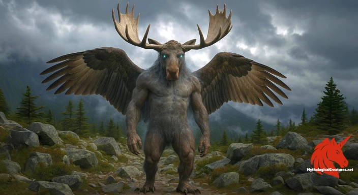 Depiction of Pamola Discover another mythical creature