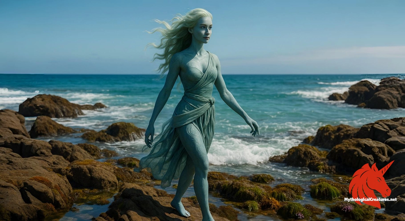 Panopea - Panopea bridges the divine and mortal realms, exemplifying the protective and nurturing aspects of sea deities in Greek mythology.