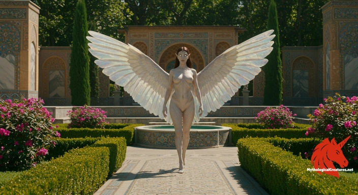 Depiction of Parī Discover another mythical creature