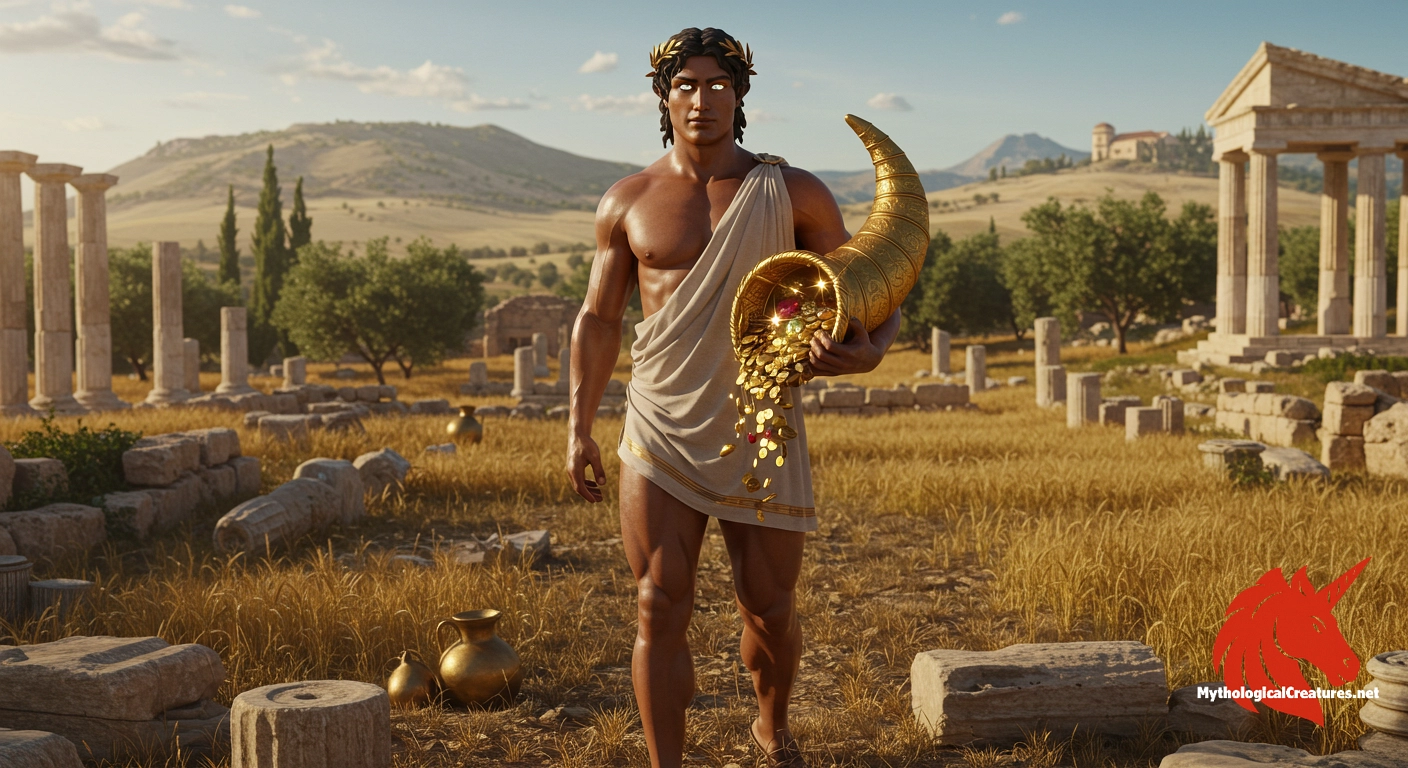 Plutus - Embodies the concept of wealth and abundance, emphasizing the dual and often unpredictable nature of fortune in human affairs. Plutus - Embodies the concept of wealth and abundance, emphasizing the dual and often unpredictable nature of fortune in human affairs.