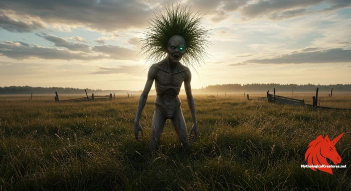 Depiction of Polevik Discover another mythical creature