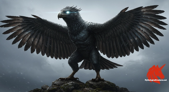 Depiction of Pouākai Discover another mythical creature