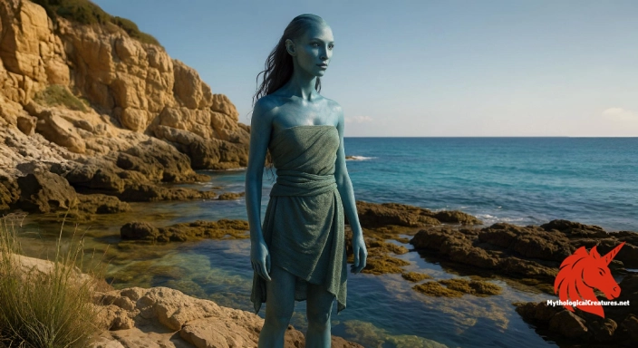 Depiction of Pronoe Discover another mythical creature