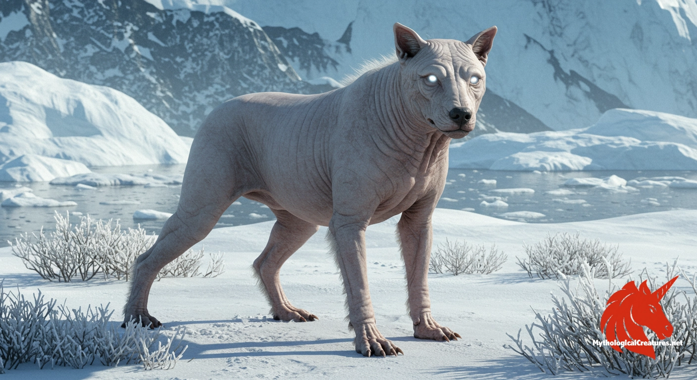 Qiqirn - Qiqirn’s convulsion-inducing presence is thought to be an allusion to shamanic initiations, underlining its role in the transformative rituals of Inuit culture.