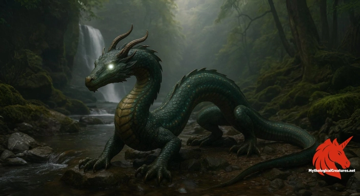 Depiction of Qiulong Discover another mythical creature