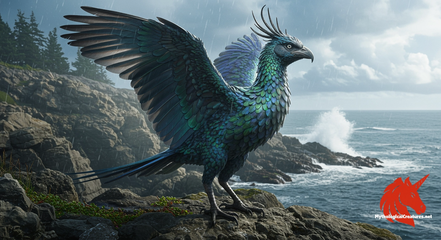 Rain Bird - Central to myths that celebrate rain as the source of life and fertility, the Rain Bird is revered for its role in sustaining nature and communities.