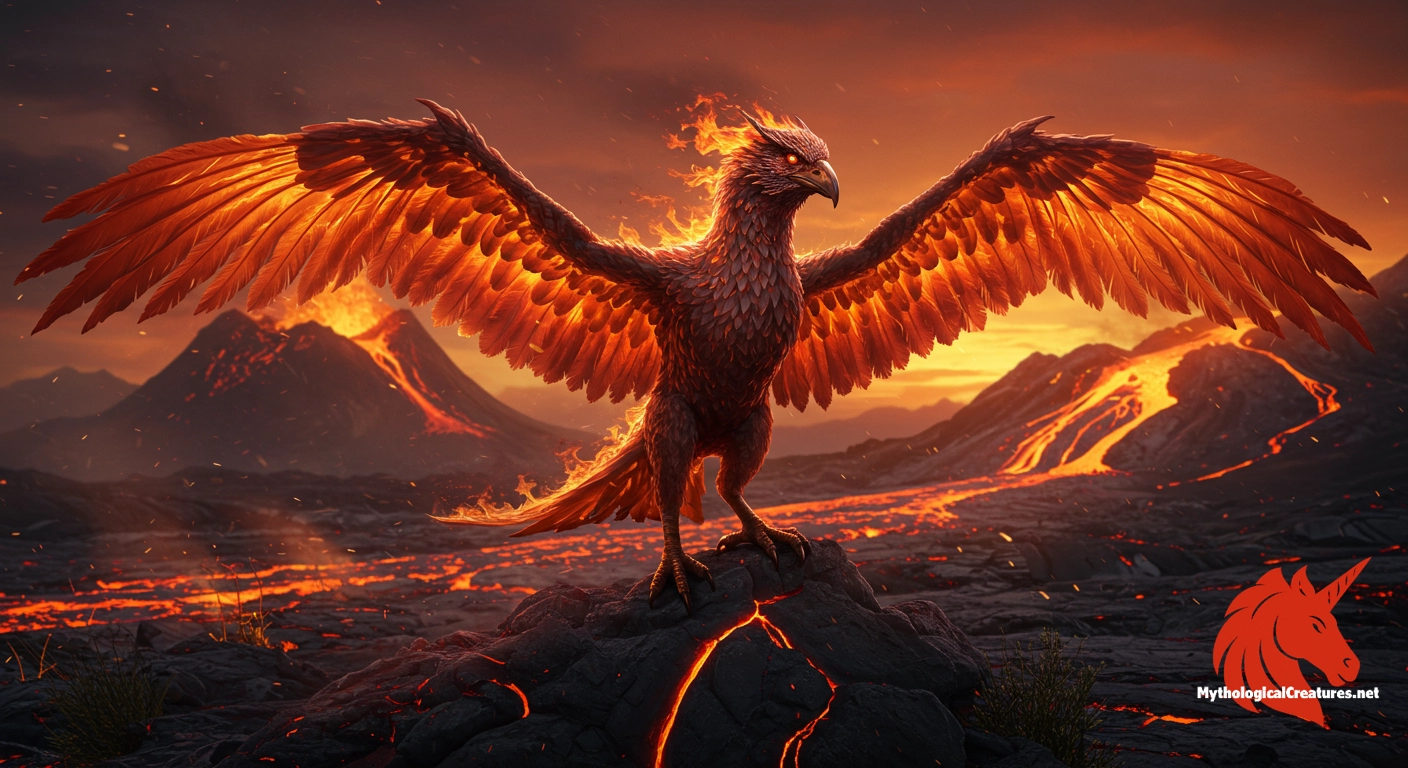 Raróg - Embodies the unpredictable and dualistic nature of fire in Slavic mythology, symbolizing both destruction and fortune