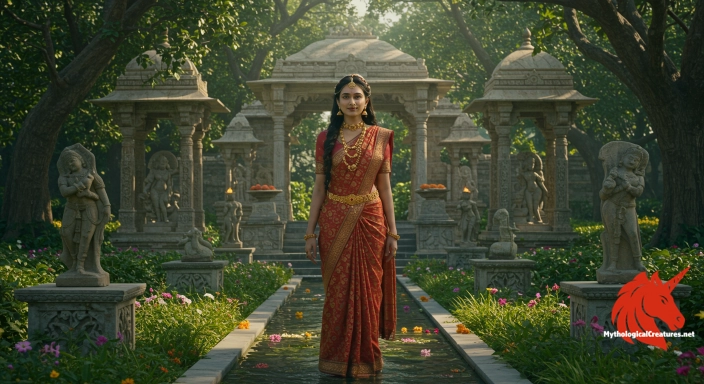 Depiction of Rati Discover another mythical creature