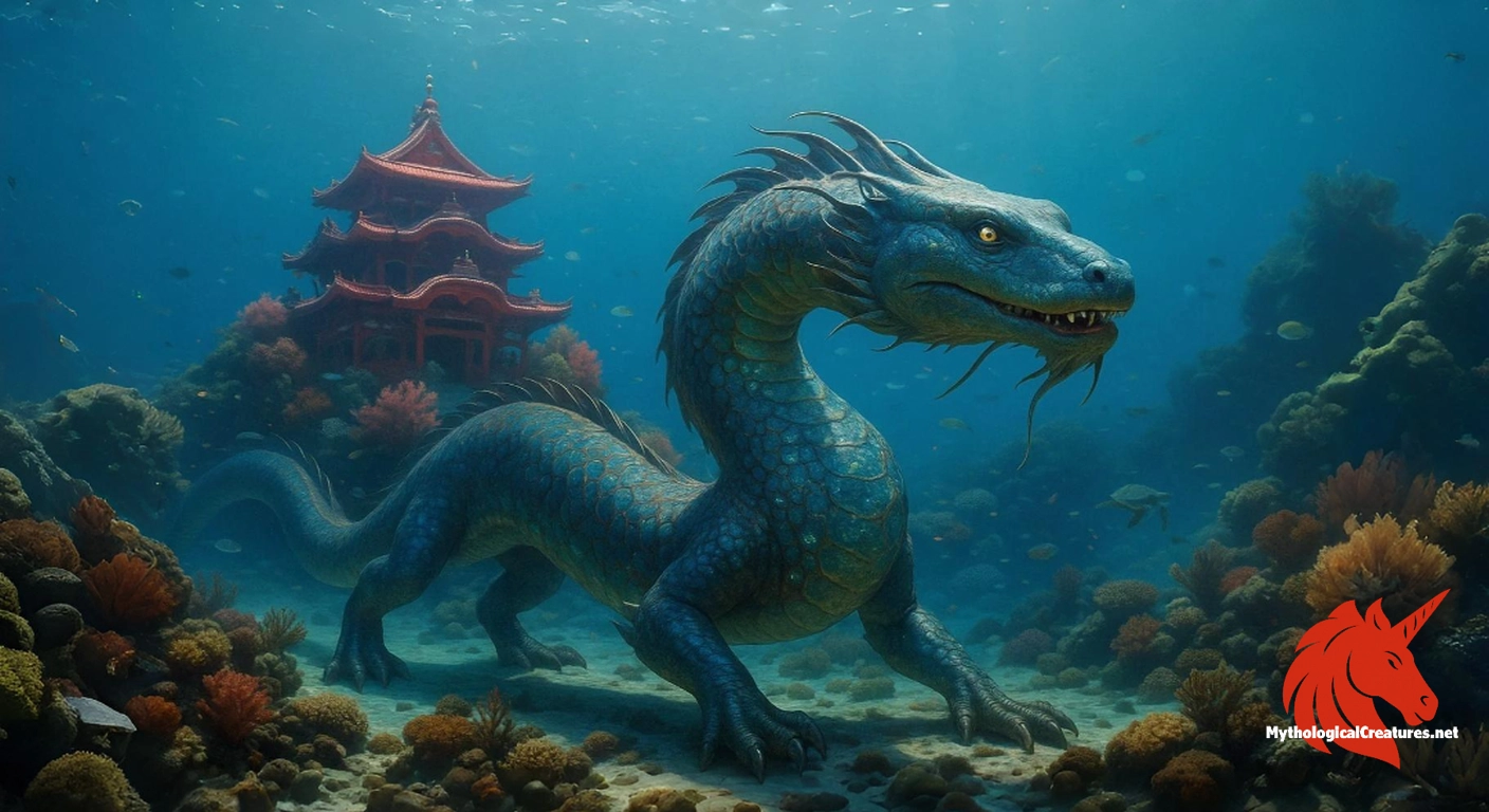 Ryūjin - Ryūjin embodies the power of the ocean and has been revered for millennia as a guardian of Japan’s maritime bounty and weather. Ryūjin - Ryūjin embodies the power of the ocean and has been revered for millennia as a guardian of Japan’s maritime bounty and weather.