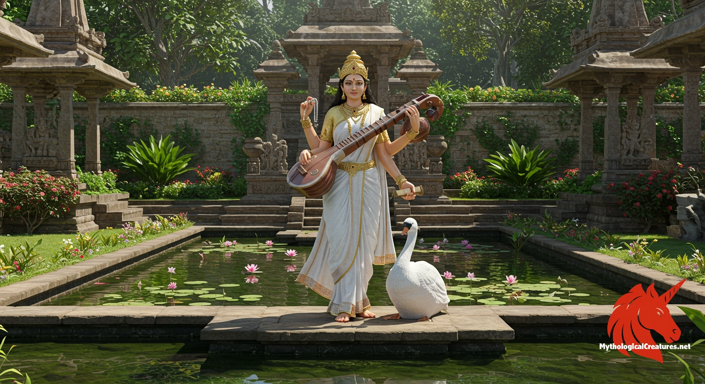 Saraswati - Represents the creative power (Shakti) behind the ordering of reality, inspiring learning and art across cultures Saraswati - Represents the creative power (Shakti) behind the ordering of reality, inspiring learning and art across cultures