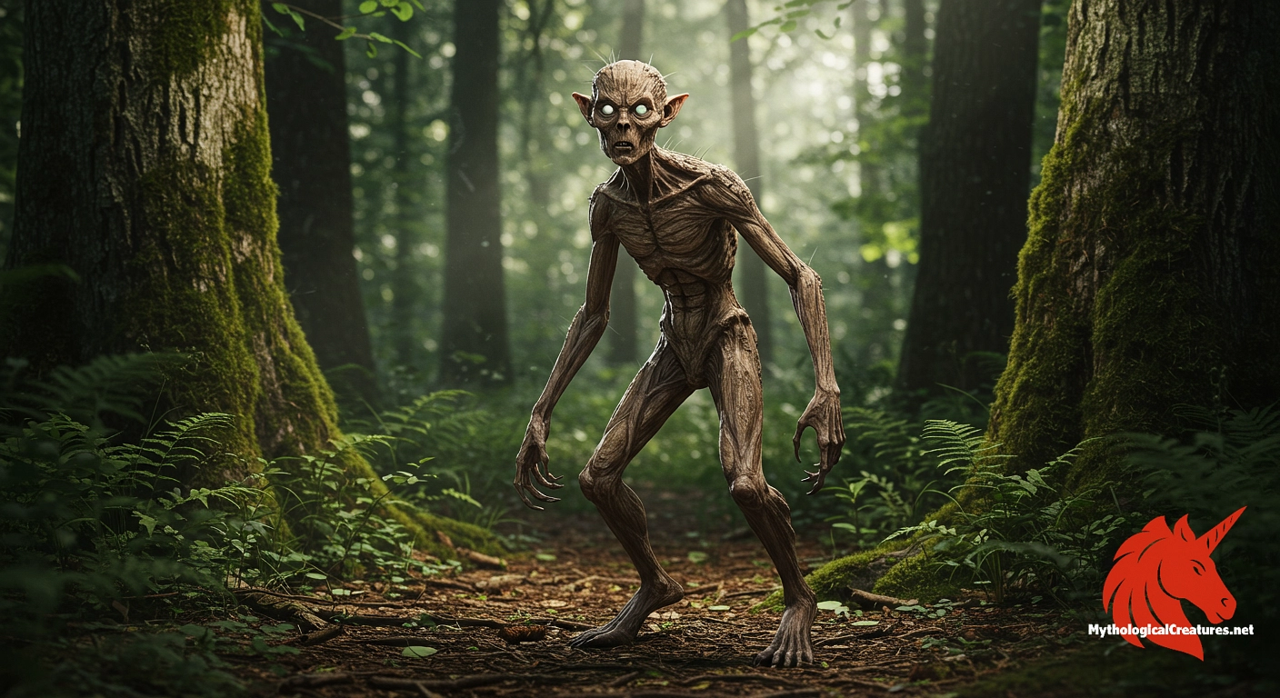 Schrat - Embodies the duality of nature—both nurturing and potentially malevolent, reflecting the unpredictable forces of the wild.