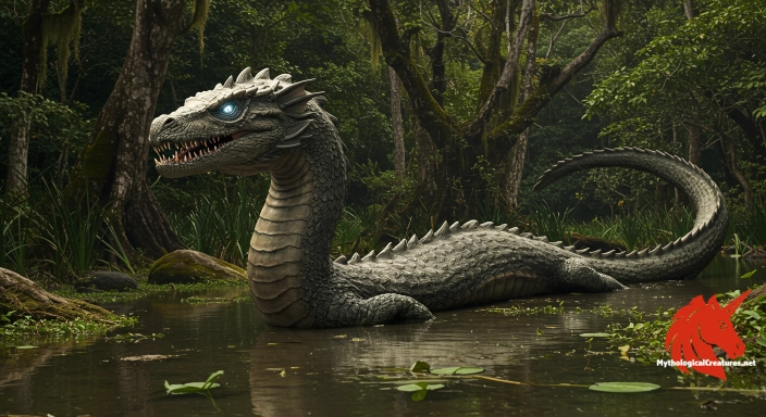 Depiction of Seri Gumum Dragon Discover another mythical creature