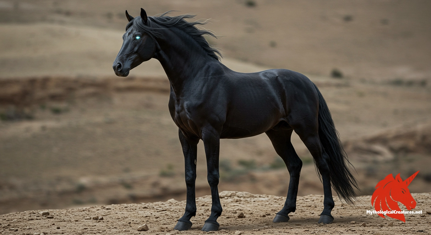 Shabrang - Represents the enduring spirit of justice and the rightful return of a benevolent ruler Shabrang - Represents the enduring spirit of justice and the rightful return of a benevolent ruler