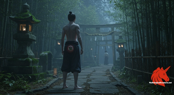 Depiction of Shirime Discover another mythical creature