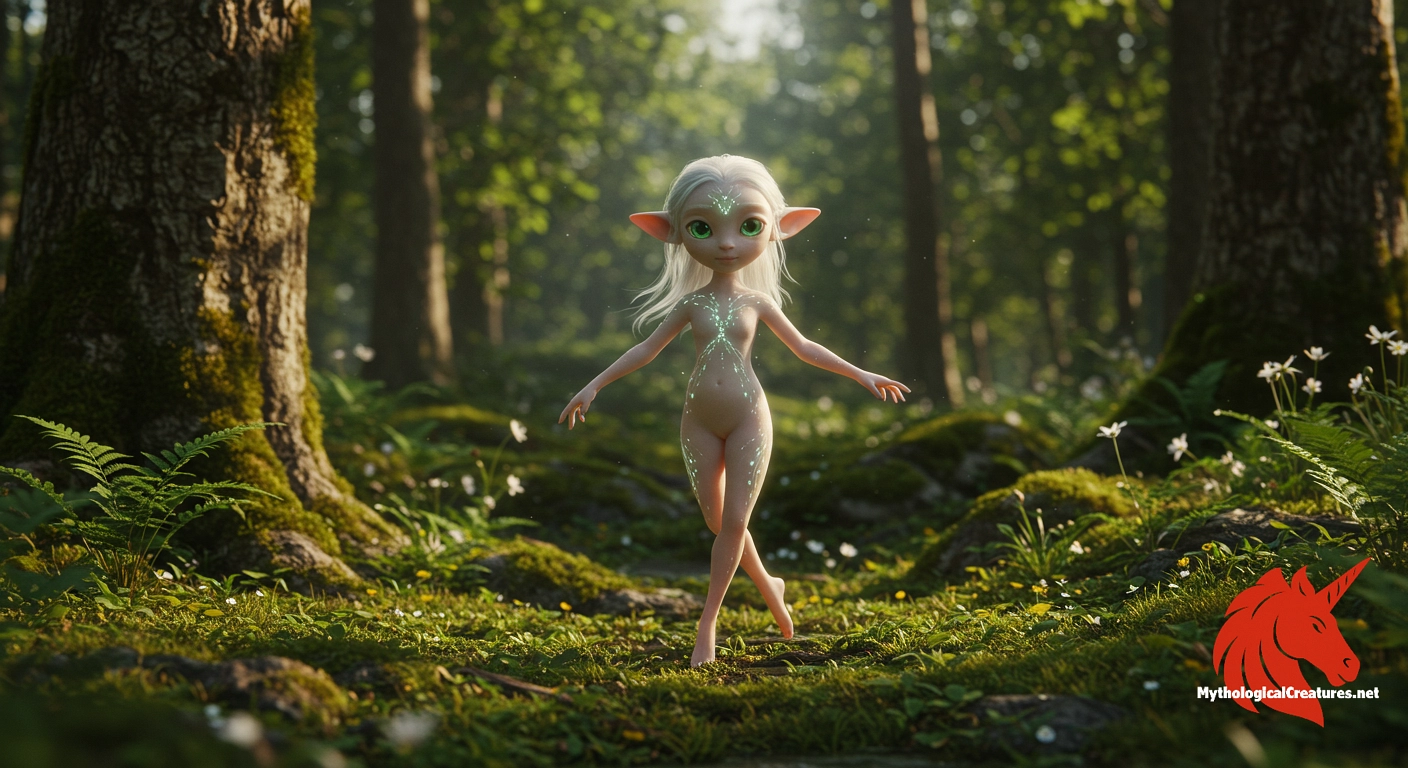 Shtojzovalle - Represents the enchanting and elusive aspect of Albanian woodland folklore
