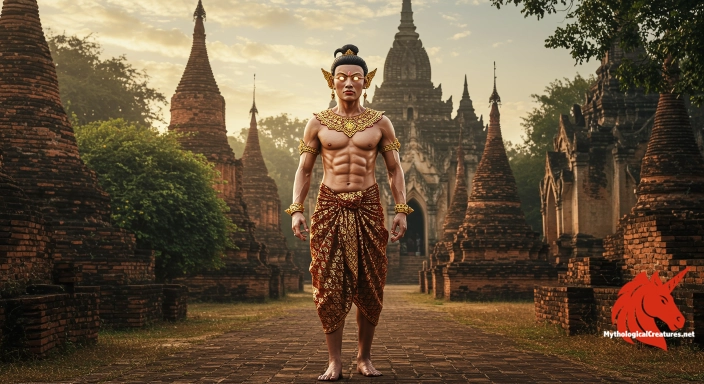 Depiction of Shwe Hpyin Naungdaw Discover another mythical creature