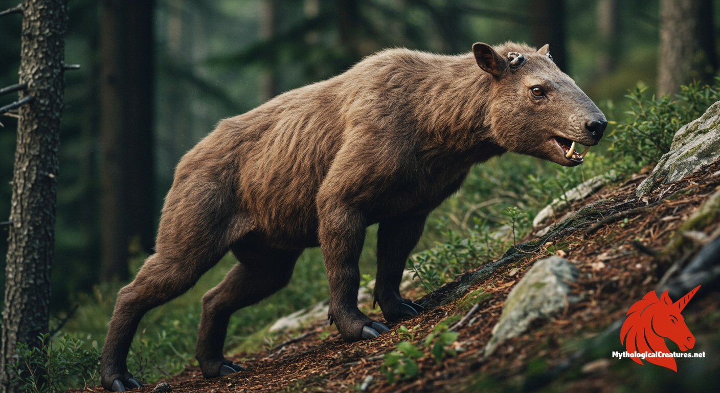 Sidehill gouger - Celebrated for its unique anatomical adaptations and its role in explaining natural formations like hoodoos and terracettes in a humorous manner
