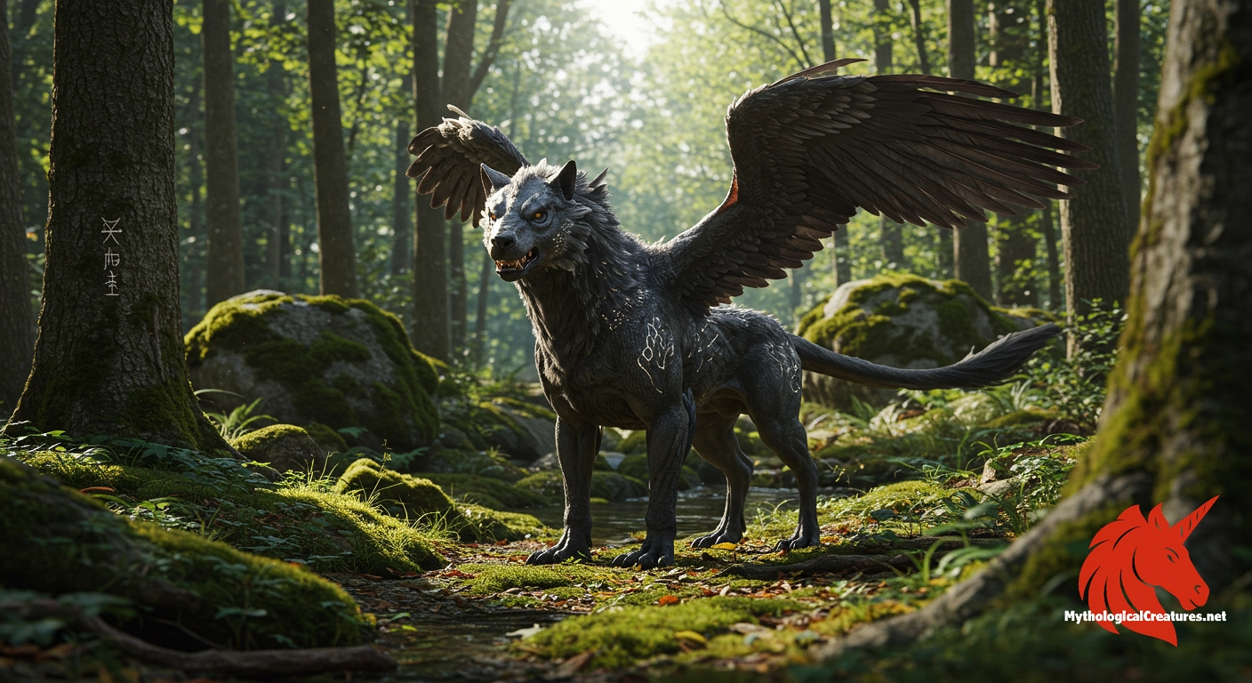 Simargl - A debated mythological figure whose identity oscillates between a singular deity and dual deities, reflecting cultural syncretism between Slavic and Iranian traditions.