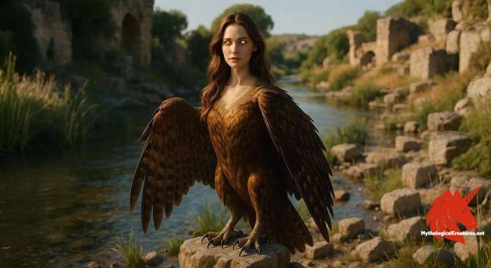 Depiction of Sirin Discover another mythical creature