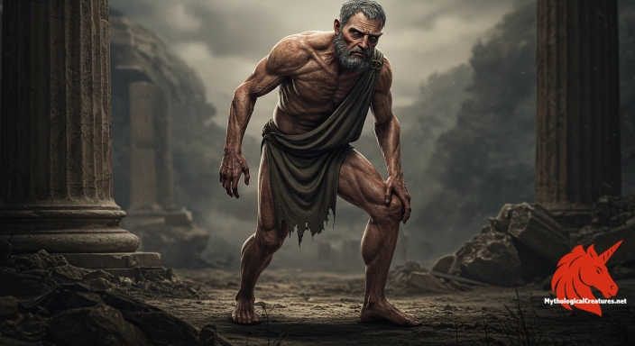 Depiction of Sisyphus Discover another mythical creature