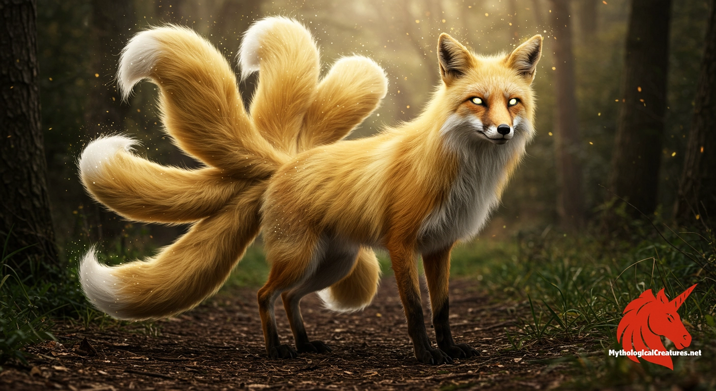 Sky Fox - Represents the transformative pinnacle of mystical cultivation and divine ascension in fox spirit lore.