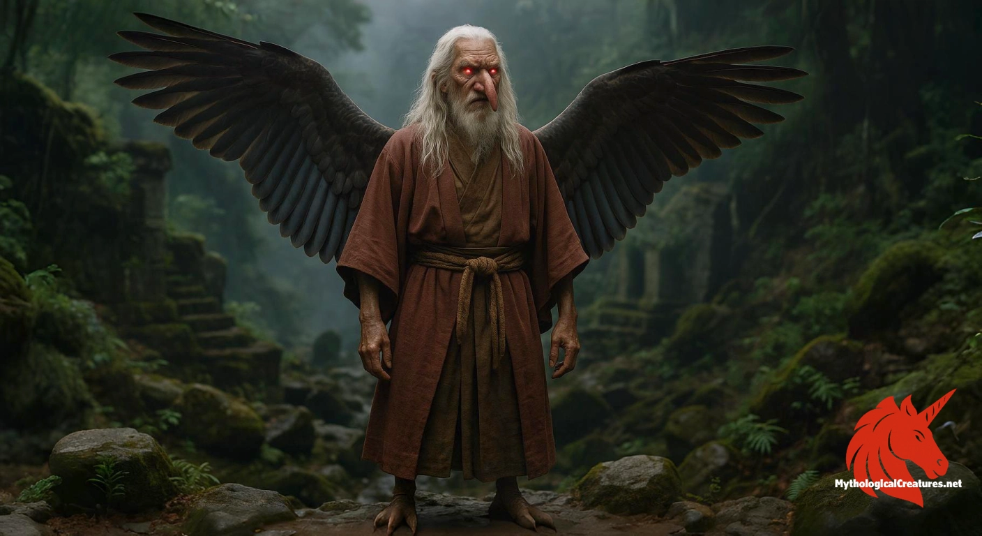 Sōjōbō - Embodies the fusion of martial prowess, mystical wisdom, and the spirit of Japan's natural landscapes