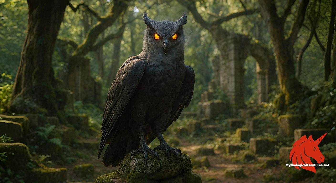 Strix - Represents the dark consequences of malevolent magic and serves as a cautionary emblem of impending doom.