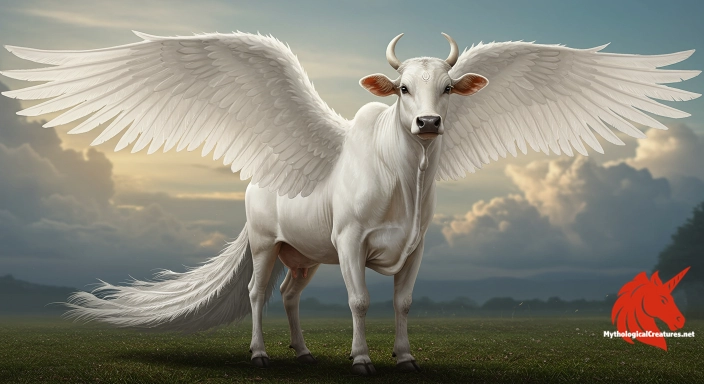 Depiction of Surabhi Discover another mythical creature