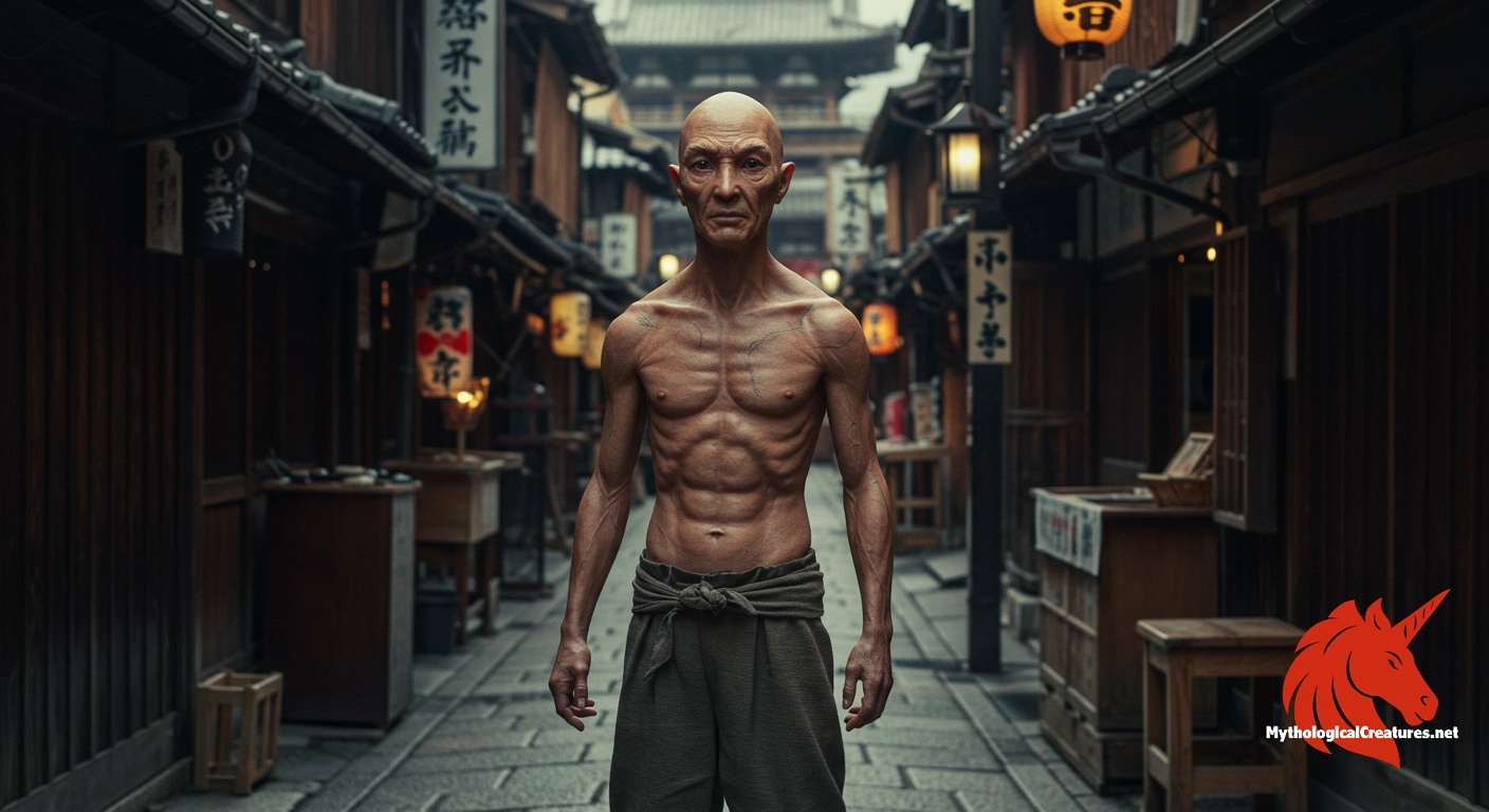 Takayama Torakichi - Represents the fusion of everyday existence with supernatural myth, embodying Edo period urban folklore.