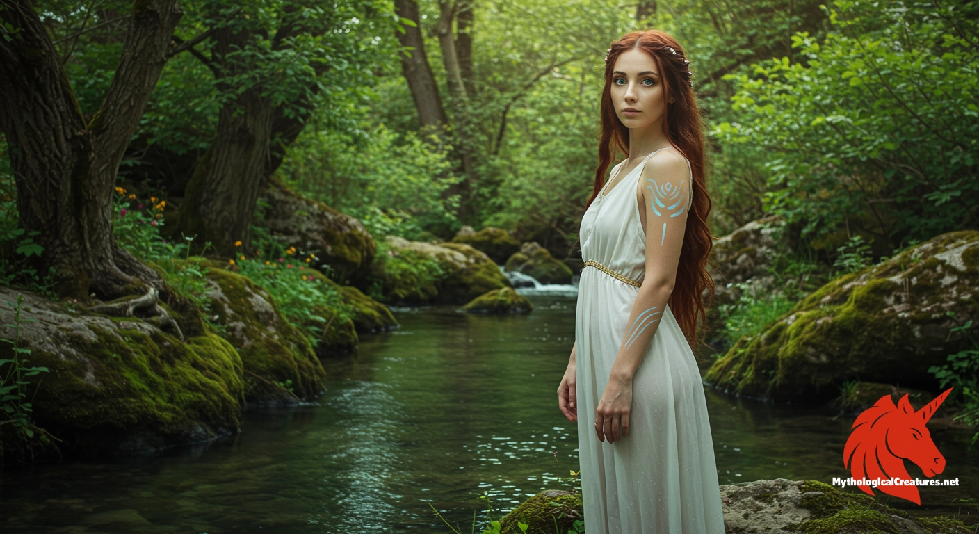Tanagra - Tanagra is significant as a nurturing water spirit, embodying the fertility and vitality associated with freshwater in Greek mythology.