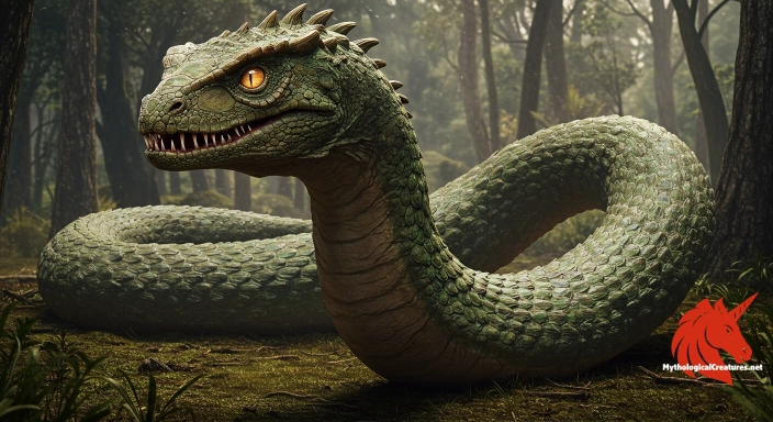 Depiction of Ten Ten-Vilu Discover another mythical creature
