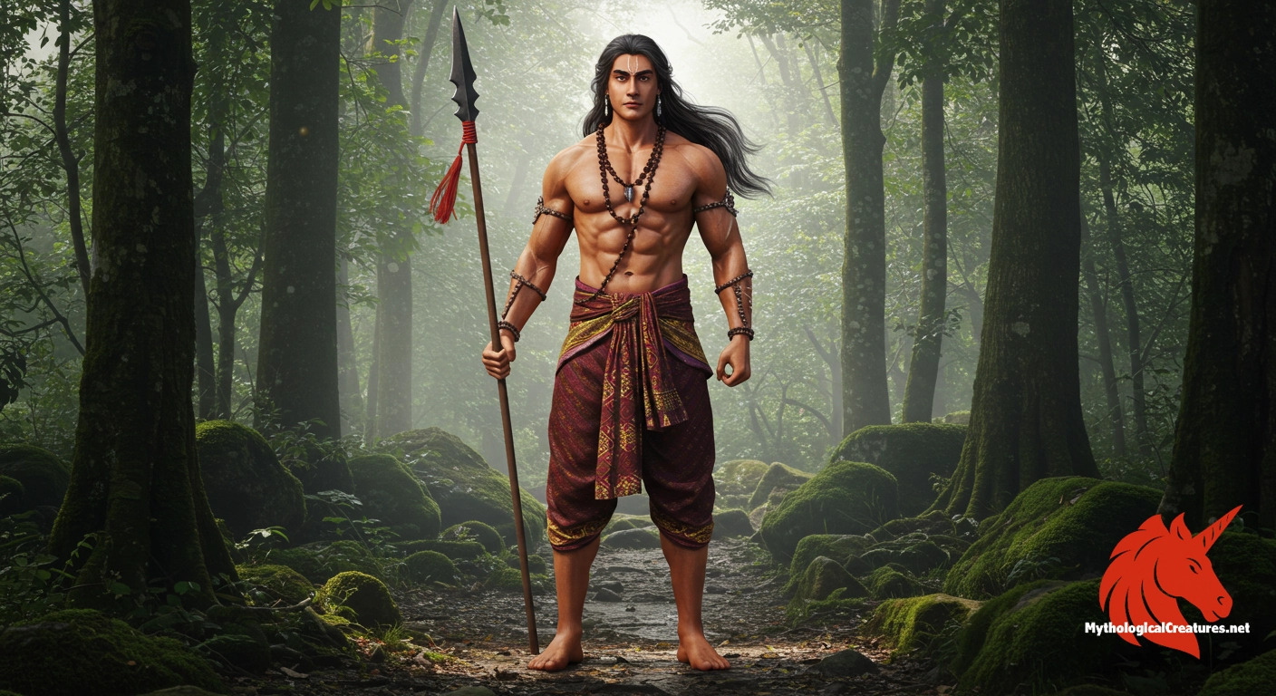 Thangching - Central to the indigenous Sanamahism in Manipur, Thangching is revered as a sanctified protector of the south-western direction and a key figure in the cultural heritage of the Moirang dynasty.