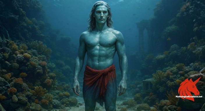 Depiction of Thaumas Discover another mythical creature