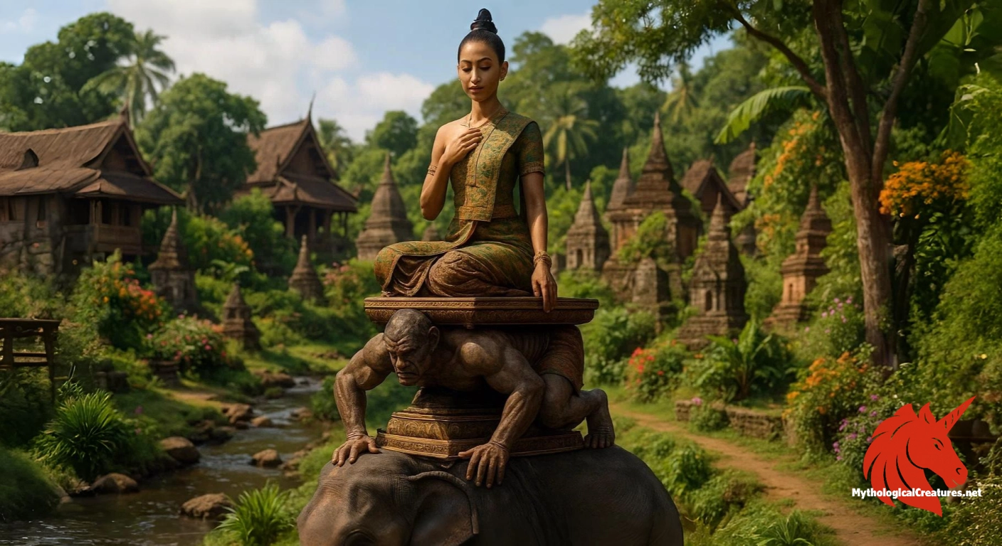 Thonbanhla - Embodies the themes of beauty, jealousy, and tragic fate within Burmese lore. Thonbanhla - Embodies the themes of beauty, jealousy, and tragic fate within Burmese lore.