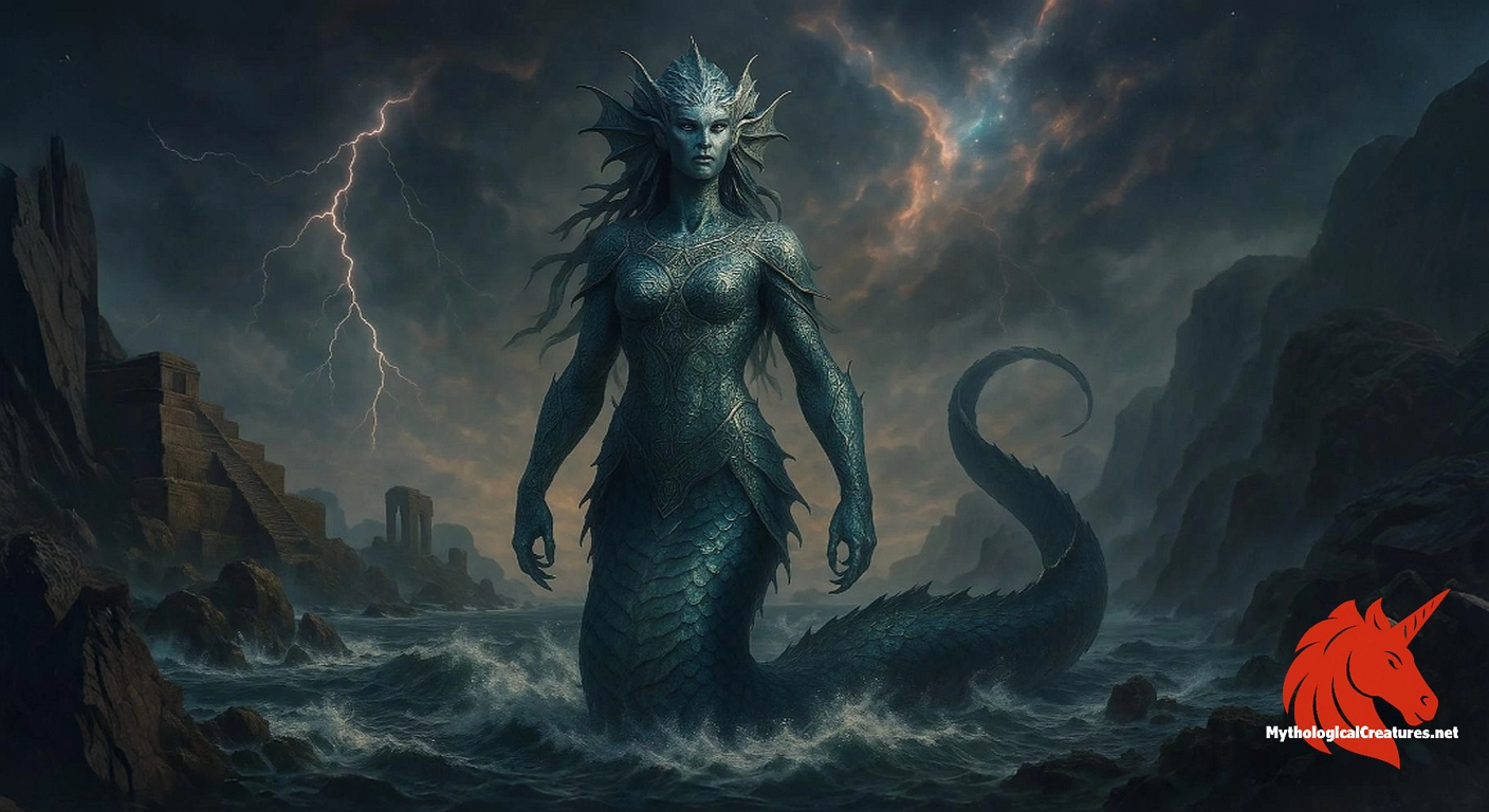 Tiamat - Tiamat's defeat and dismemberment by Marduk led to the creation of the cosmos, marking the triumph of order over chaos. Tiamat - Tiamat's defeat and dismemberment by Marduk led to the creation of the cosmos, marking the triumph of order over chaos.