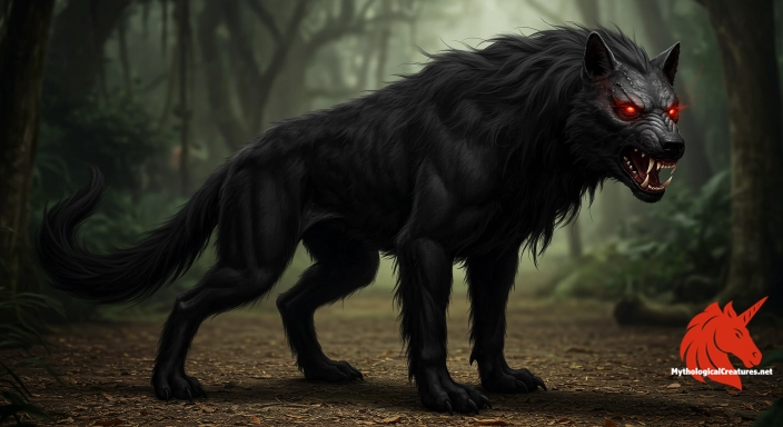 Depiction of Tibicena Discover another mythical creature