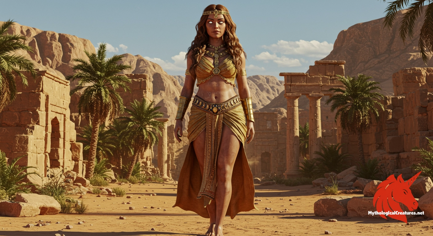 Tinjis - Tinjis represents the intersection of Berber and Greek myth, embodying divine femininity and royal power in ancient Libyan lore.