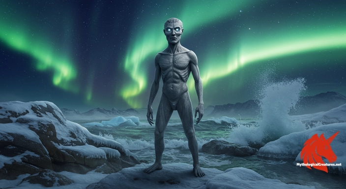 Depiction of Torngarsuk Discover another mythical creature