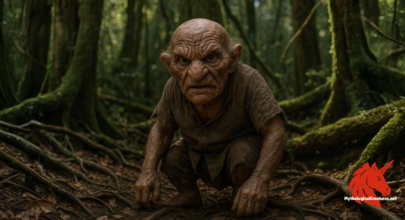 Trauco - A notable figure in Chilote folklore, the Trauco embodies the mysterious and dangerous allure of the forest, serving as a cautionary emblem of supernatural seduction and misfortune. Trauco - A notable figure in Chilote folklore, the Trauco embodies the mysterious and dangerous allure of the forest, serving as a cautionary emblem of supernatural seduction and misfortune.