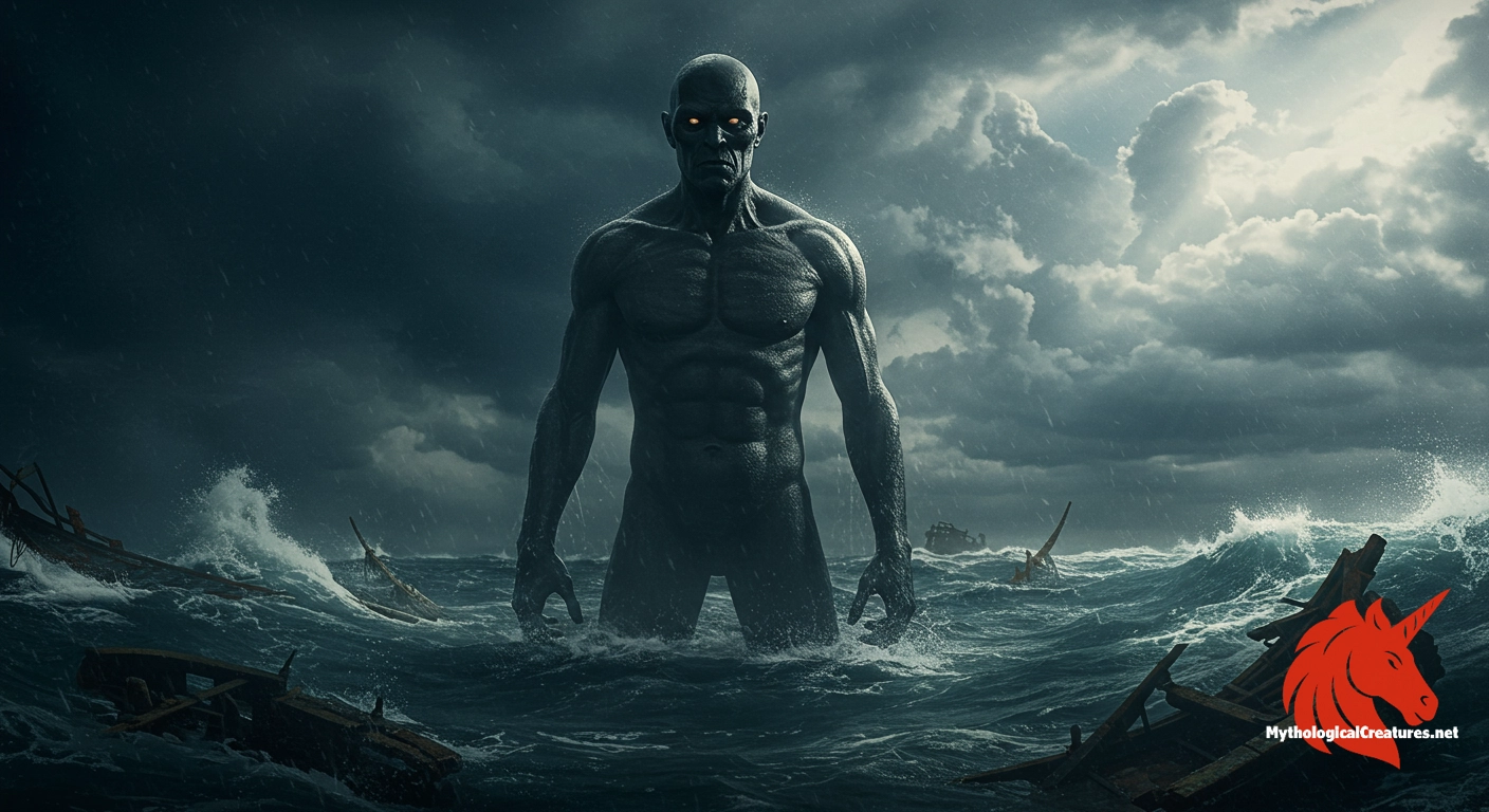 Umibōzu - Represents the unpredictable and hazardous nature of the sea, serving as a cautionary symbol for sailors. Umibōzu - Represents the unpredictable and hazardous nature of the sea, serving as a cautionary symbol for sailors.