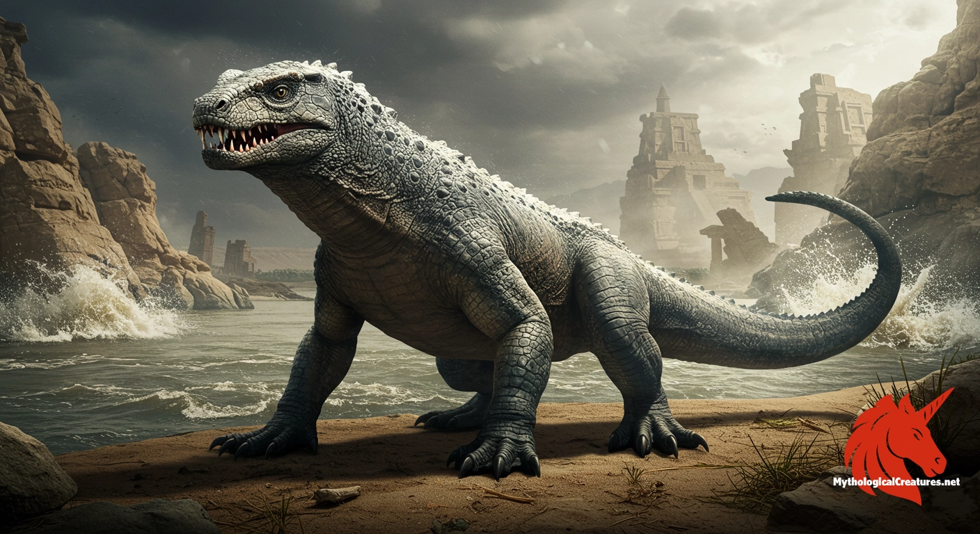 Umū dabrūtu - Represents the destructive and uncontrollable forces of nature in Mesopotamian cosmology, emerging from Tiamat's primordial conflict.