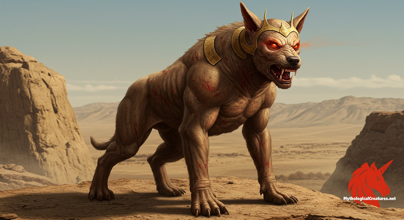 Uridimmu - Symbolises the unpredictable, destructive forces of nature through its mad and rabid depiction. Uridimmu - Symbolises the unpredictable, destructive forces of nature through its mad and rabid depiction.